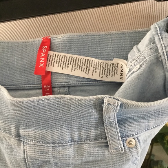 SPANK FLARE RETRO-INSPIRED JEAN WASH/STRETCH HIGH RISE TUMMY SHAPING DENIM/SZM - Picture 5 of 15